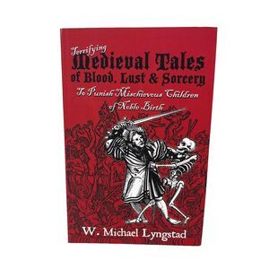 Signed Terrifying Medieval Tales Blood Lust Sorcery Lyngstad NEW Book